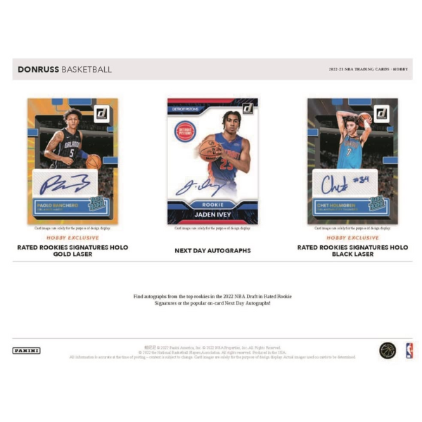 Panini Donruss Basketball NBA Hobby Box 2022/2023