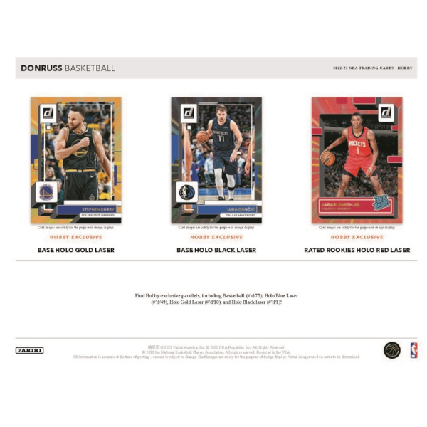 Panini Donruss Basketball NBA Hobby Box 2022/2023