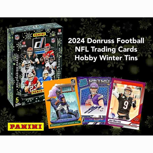 Panini Donruss Winter Tin Box NFL Football 2024