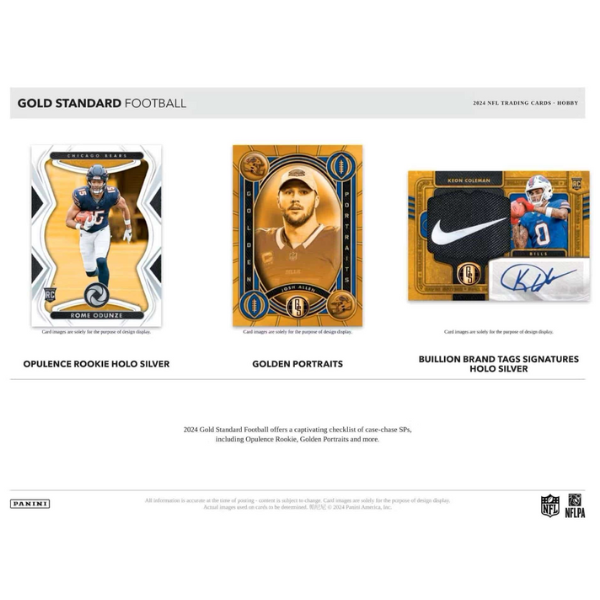 Panini Gold Standard Hobby Box NFL Football 2024