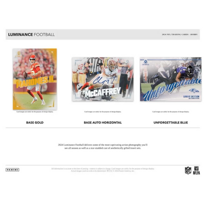 Panini Luminance Hobby Box NFL Football 2024