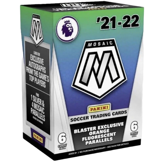 Panini Mosaic Premier League EPL Blaster Soccer 2021/2022 Fussbal