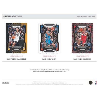 Panini Prizm NBA Basketball Hobby Box 2023/2024