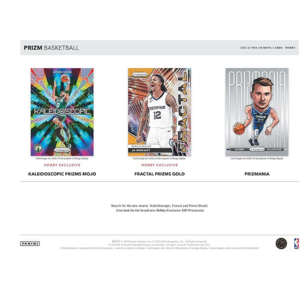 Panini Prizm NBA Basketball Hobby Box 2023/2024