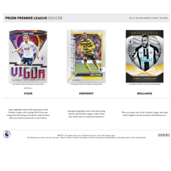 Panini Prizm Premier League EPL Blaster Soccer 2021/2022 Fussball