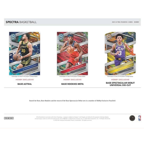 Panini Spectra NBA Basketball Hobby Box 2023/2024