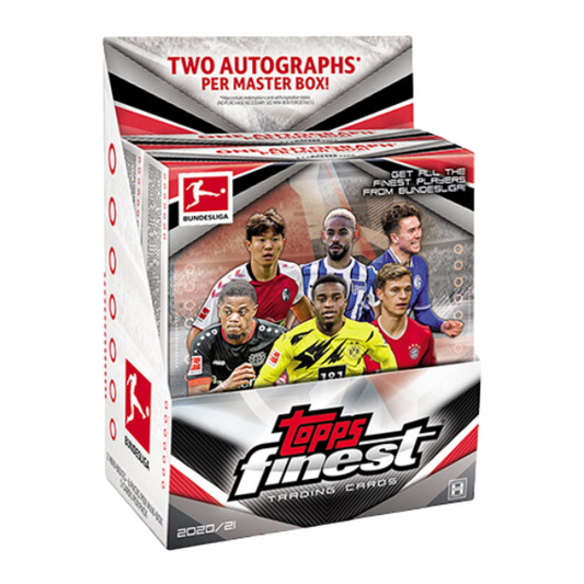 Topps Bundesliga Finest Hobby 2020/2021 Soccer Hobby Masterbox (Fussball)