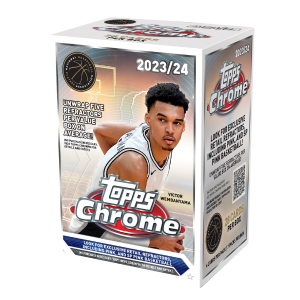 Topps Chrome Basketball Blaster Box 2023/2024