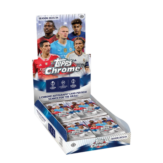 Topps Chrome UCC UEFA Club Competitions Soccer Hobby Box 2023/2024 (Fussball)