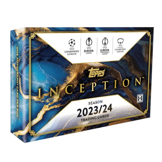 Topps Inception Hobby Box Fussball 2023/2024