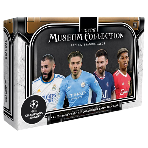 Topps Museum Collection UEFA Champions League Hobby Box Fussball 2021/2022