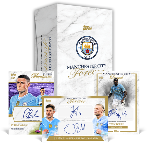 Topps Manchester City Forever Hobby Box Fussball 2023/2024