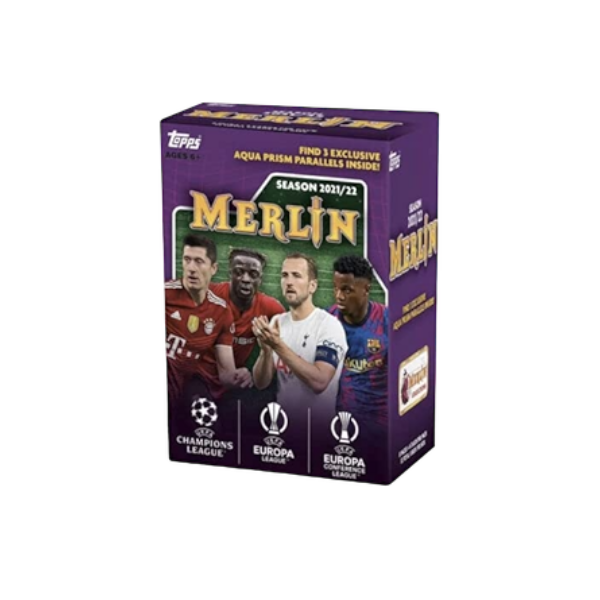 Topps Merlin Blaster Box Fussball 2021/2022