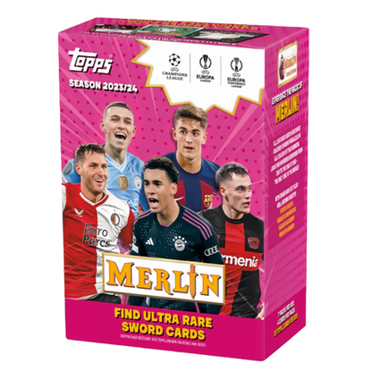 Topps Merlin Chrome UEFA Club Competitions Soccer Value Box 2023/2024 (Fussball)