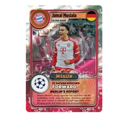 Topps Merlin Chrome UEFA Club Competitions Soccer Value Box 2023/2024 (Fussball)