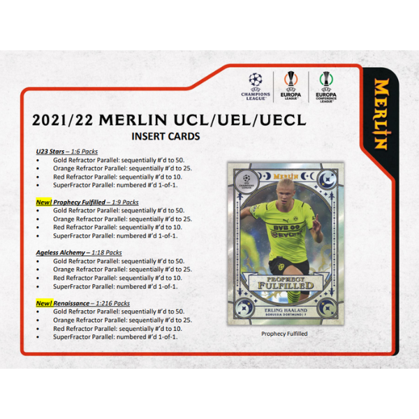 Topps Merlin Hobby Box Fussball 2021/2022