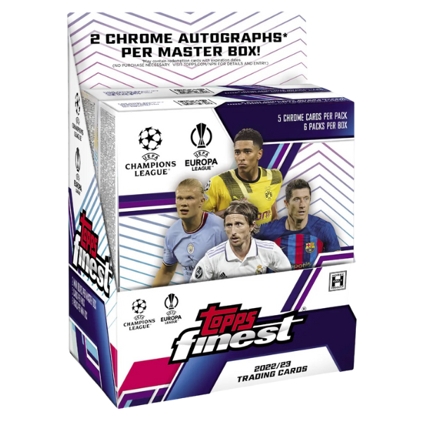 Topps UCC Finest Hobby 2022/2023 Soccer Hobby Masterbox (Fussball)