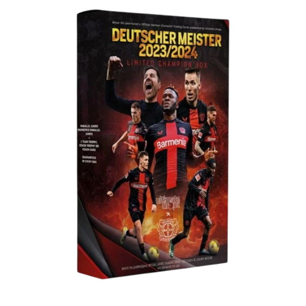 Ultimate Dropz Bayer 04 Leverkusen Deutscher Meister 2023/2024 Hobby Box